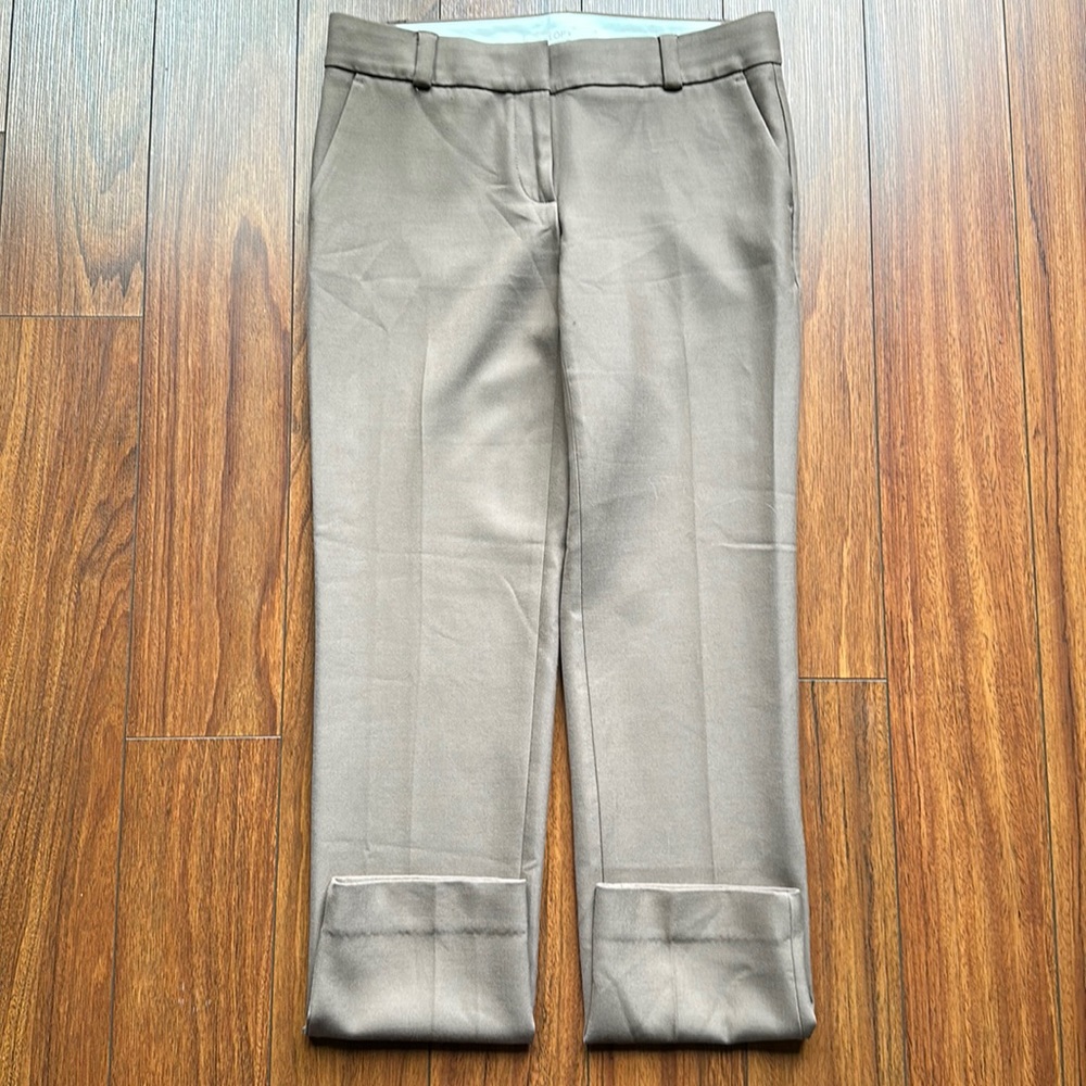 Classic Women's Straight-Leg Dress Pants in Taupe